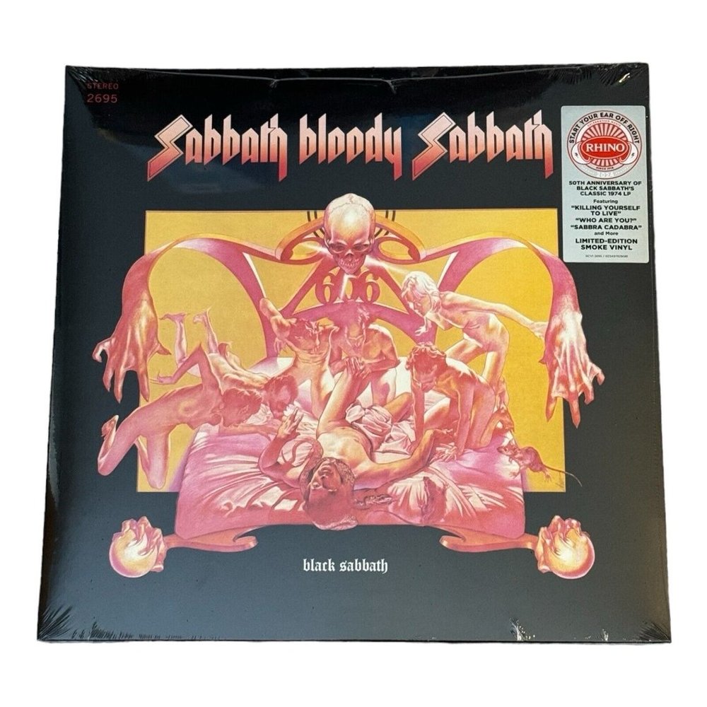 NEW Black Sabbath "Bloody Sabbath" LP  Smoke Color Vinyl Record 50th Anvs.